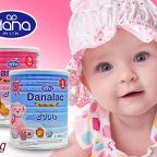 Baby face and Danalac Infant Formula