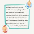 Tips for Mothers